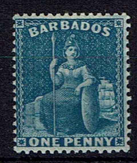 Image of Barbados SG 52 LMM British Commonwealth Stamp